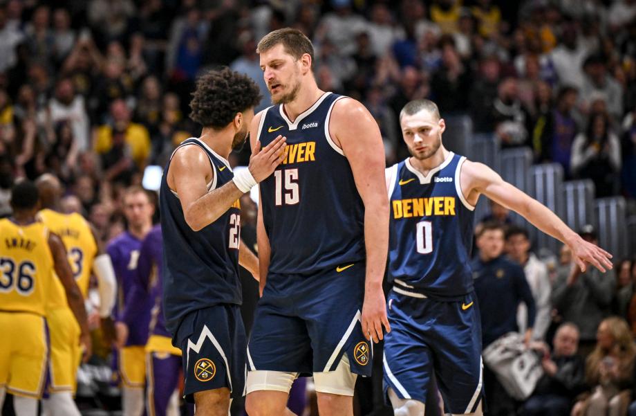 bwin-约基奇28+12+13詹姆斯里程碑 掘金力克湖人